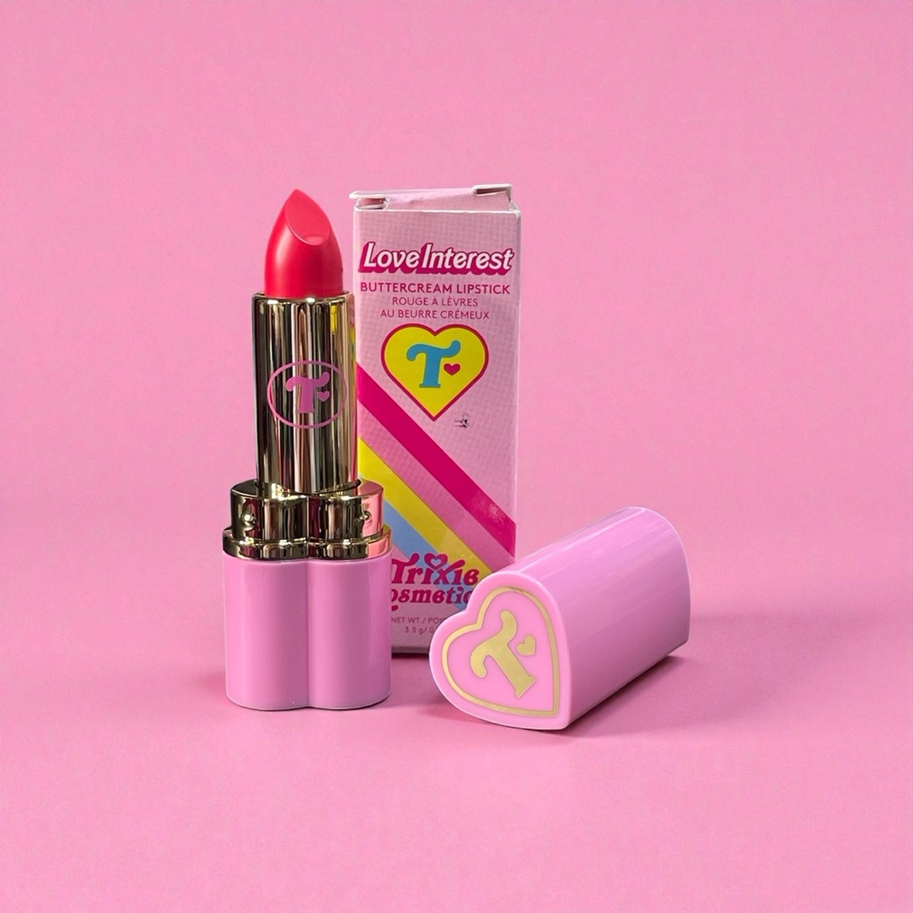 Trixie Cosmetics Love Interest Lipstick in Bold Pink